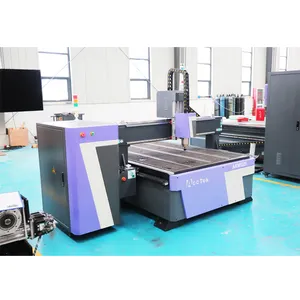 קישוט תעשיית הפרסום PVC אקריליק חיתוך CNC נתב מכונת 1325 עיבוד עץ שולחן ואקום CNC מכונת נתב