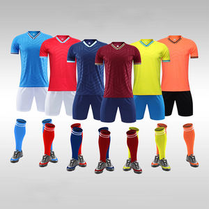 2023-24 desain baru kualitas tinggi Jersey sepak bola bernapas pakaian olahraga Harga Murah warna-warni seragam sepak bola - Product Image 6