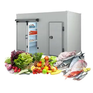 Hot Selling Frozen Seafood Fish Meat Cold Storage Room Fridge Freezer Restaurant Walk In Freezer