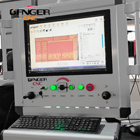 GANGER Máquina CNC de 5 ejes para corte de piedra, diseño superior, con motor de bancada de alta resistencia, router de tallado de mármol, cuarzo y granito de alta precisión
