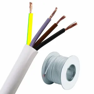 Câble d'alarme incendie résistant au feu Chine prix d'usine haute qualité UTP 2 Core 4 Core 8 Core 0.22mm câble coaxial blanc RG58 RG8