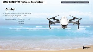 Nouveau drone haute vitesse RC <span class=keywords><strong>HUBSAN</strong></span> <span class=keywords><strong>ZINO</strong></span> MINI PRO 2025 édition 249g GPS Drone 1/1.3 pouces 4K HD caméra 4K 30FPS 28 minutes 12KM FPV Drone - Product Image 4