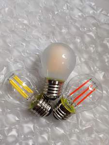 Lampu Edison Led <span class=keywords><strong>G45</strong></span> bohlam filamen plastik murah bohlam <span class=keywords><strong>G45</strong></span> <span class=keywords><strong>1W</strong></span> Led E27 B22 220V 120V Edison <span class=keywords><strong>G45</strong></span> lampu Retro - Product Image 4