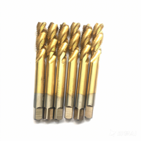 Taraud à spirale avec évacuation lisse des copeaux - Manuelle, en acier inoxydable 304, compatible avec divers matériaux