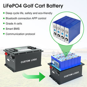 Baterai Keranjang golf 36v 105Ah lifepo4 baterai Keranjang golf lifebaterai dengan Bluetooth 48v baterai Keranjang golf 72v - Product Image 6