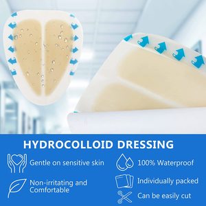 <span class=keywords><strong>แผ่น</strong></span>ปิดแผลไฮโดรคอลลอยด์บางพิเศษดูดซับได้ดี<span class=keywords><strong>แผ่น</strong></span>เจลสำหรับการรักษาอย่างรวดเร็วทนน้ำ - Product Image 3