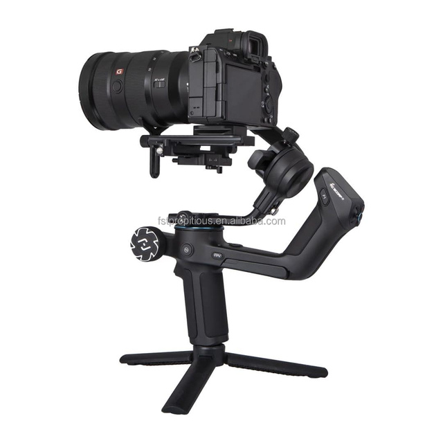 Feiyu SCORP 2 Camera Gimbal Stabilizer, Built-in AI Tracker, Touch Screen,Mirrorless/ DSLR Camera, Native Vertical Shooting