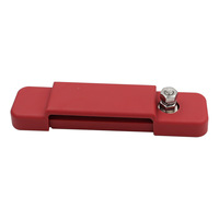 Barre omnibus en cuivre rouge/noir, bloc de distribution d'alimentation CC 48V, 12 prises, interrupteur à verrouillage, interrupteur mural, IP65, 150A/250A QJ