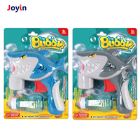 Pistolet à bulles manuel en forme de requin, dinosaure, dauphin, licorne, poisson, jouet pour enfants, pour jouer en plein air en été