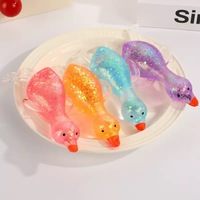 Jouet anti-stress FuYi Axolotl Squishy, jouet Axolotl en sucre malté pailleté, jouets sensoriels pour enfants, jouets Squishy pour soulager l'anxiété