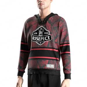 Camisetas de Hockey Personalizadas con Cuello en V, Bordado, Sublimadas, Reversibles, para Equipos de Gimnasio, Sudaderas con Capucha - Product Image 5