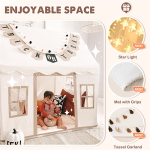 Vente en gros de <span class=keywords><strong>tente</strong></span> de camping d'intérieur pour enfants, <span class=keywords><strong>tipi</strong></span> en T, cabane de jeu, tentes pour enfants et bébés - Product Image 3