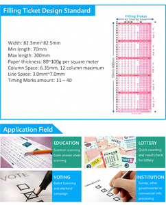 เครื่องอ่านเครื่องหมายด้วยแสง OMR 82.5 มม. สำหรับระบบตรวจคะแนนแบบรวดเร็ว พร้อม SDK - Product Image 5