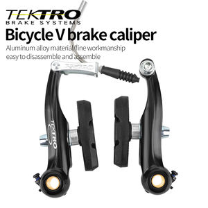 Para <span class=keywords><strong>Tektro</strong></span> RX1, pinza de freno de brazo corto en <span class=keywords><strong>V</strong></span> para bicicletas de carretera, almohadillas de brazo de freno de aleación de aluminio resistentes al desgaste para bicicleta de montaña BMX - Product Image 2