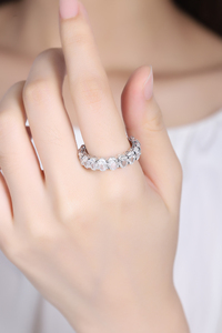 Anster tùy chỉnh 1ct-5ct phòng thí nghiệm kim cương vàng trắng Wedding engagement Party nhẫn với Miễn phí khắc bezel thiết lập Kim Cương Nhẫn - Product Image 5