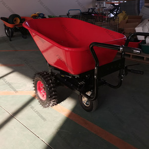 Carriola Elettrica a Batteria con Cassone Ribaltabile in Plastica a Due Ruote di Buona Qualità di Produzione Cinese - Product Image 5