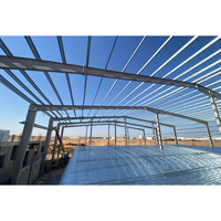 Hangar Moderno para Aviones, Estructura de Acero para Mantenimiento Aeroportuario, Almacenamiento de Aeronaves, Instalación Rápida