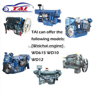 Motor Diésel Usado de Alta Calidad WP10 WP12 WD615 WD618 para Camión WeiChai, 336HP 340HP 380HP 420HP, Acero Inoxidable, ISO9001 - Product Image 1