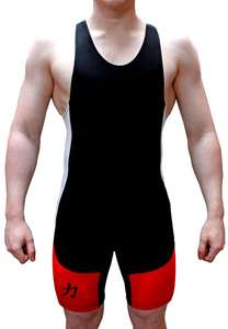 Sublimated Professional Custom High Quality <b>Cheap</b> Wrestling Singlets - Product Image 3