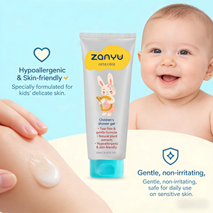 <span class=keywords><strong>Gel</strong></span> <span class=keywords><strong>Douche</strong></span> Enfant Marque Blanche 250ml 3-6 Ans Formule et Parfums Doux, Hydratants, Apaisants et Adaptés aux Peaux Atopiques - Product Image 1