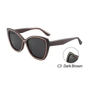 2024 Gild Acetate Luxury Sunglasses Polarized TAC Wholesale High Quality Fashion Sunglasses