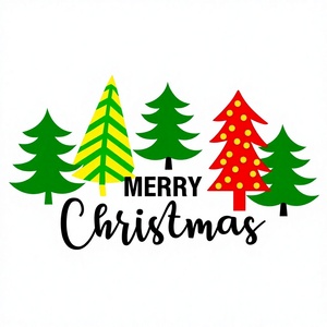 Tapis antidérapant tapis couleur verte avec des conceptions de Noël d'arbre joyeux Noël paillasson en relief paillasson pour la maison à la vente en gros - Product Image 5