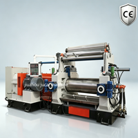 Mélangeur industriel à deux rouleaux ouvert, refroidi par eau, pour la fabrication de feuilles de caoutchouc composite, avec certificat CE
