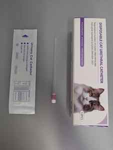 Strip tes kateter urin kucing 1.0mm 1.3mm dapat sekali pakai untuk kateter dokter hewan Tom Cats untuk penggunaan hewan - Product Image 3