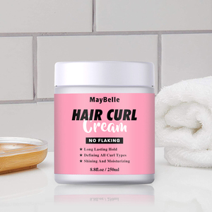 Private Label <span class=keywords><strong>idratante</strong></span> olio di cocco ricciolo frullato migliorare il corpo ricciolo che definisce <span class=keywords><strong>crema</strong></span> per <span class=keywords><strong>capelli</strong></span> naturali - Product Image 3