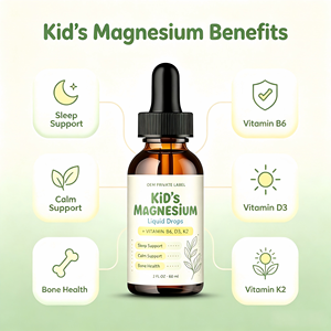 Vente en gros de gouttes liquides de magnésium pour enfants, enrichies en B6, D3, K2, très demandées pour les magasins mère-enfant et les détaillants en ligne à l'échelle mondiale - Product Image 4