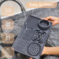 Meilleurs classements Silicone tapis de léchage pour animaux de compagnie chat chien bol de nourriture lente tapis d'alimentation ventouse pliant napperon de nourriture pour animaux de compagnie