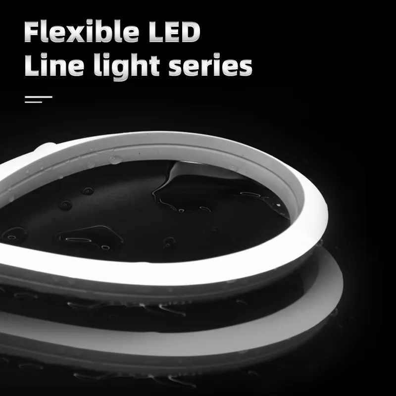 Yuvarlak 360 derece esnek led şerit neon silikon tüp için led şerit ışıkları