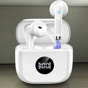 Inalámbrico para <span class=keywords><strong>Bluetooth</strong></span> Mini Earbuds HE-051 con pantalla LED Cancelación de ruido Auriculares deportivos In-Ear Impermeable - Product Image 3