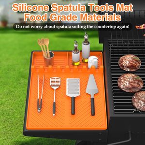 Tapis de cuisson en silicone alimentaire antiadhésif pour barbecue extérieur, cuisine et patio - Product Image 6