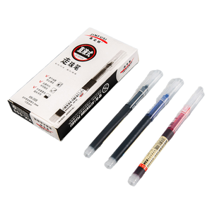 Quick-Drying Gel <strong>Pens</strong> Large Capacity <strong>Pack</strong> <strong>of</strong> 12 0.5mm Plastic Liquid Rollerball for Students and Exams in Stock - Product Image 1