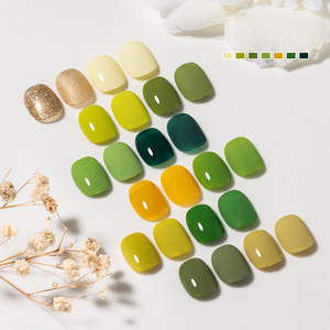 AILANUO alta calidad 15ml 12 colores Jasmine Rain Green series UV gel, más vendido durante todo el año, proveedor de gel de esmalte de uñas - Product Image 3