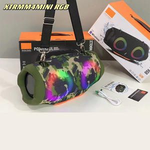 XTRMM4 MINI RGB ลำโพงลำโพงบลูทูธกันน้ำลำโพงมินิแบบพกพากลางแจ้งสำหรับงานปาร์ตี้ซับวูฟเฟอร์แบบพกพาพร้อมแบตเตอรี่ - Product Image 6