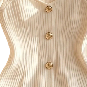 Chemisier plissé vintage 100 % coton pour femme, avec volants aux épaules, col carré, boutonnage frontal, coupe ajustée, idéal pour le quotidien - Product Image 6