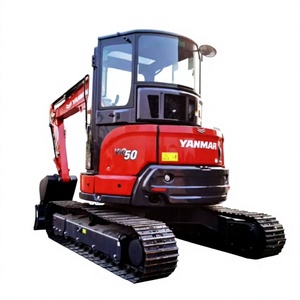 Mini-excavatrice sur chenilles hydraulique Yanmar Vio50, 5 tonnes, certifiée CE, bien entretenue, coupleur rapide, moteur entièrement hydraulique - Product Image 1