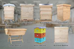 Colmena de Cría para Apicultura de Madera de Abeto Chino con Flujo Automático de Miel (Sin Marcos) - Product Image 6