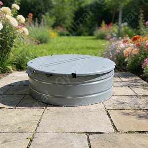 Bâche de piscine rigide pliable sur mesure 6ft 8ft 9/10ft, <span class=keywords><strong>couverture</strong></span> de piscine <span class=keywords><strong>gonflable</strong></span> ronde avec poignée pour usage privé - Product Image 5