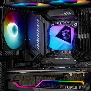 Refroidisseur d'eau MSI MAG CORELIQUID C280 ARGB 280 mm, refroidissement liquide, compatible avec le chipset Intel Z690, socket LGA 1700, processeur I9 12900K - Product Image 6