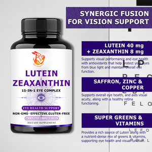 Complément Alimentaire en Capsules pour la Santé Oculaire : Lutéine, Zéaxanthine, Poudre de Feuilles de Chou Frisé et Poudre de Feuilles d'Épinard (Marque Blanche) - Product Image 3