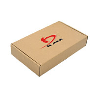 Kaixing ury Boîtes postales écologiques en carton kraft personnalisées pour l'expédition de sous-vêtements et de chaussettes, nouveauté