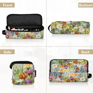 Rizador de Pelo de Nailon con Estampado Completo de Flores Silvestres de Hawái en Acuarela, con Bolsa de Viaje y Asa, Personalizable - Product Image 5