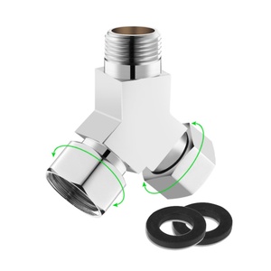 Conector en Y Flexible con Rosca de 1/2'', Diámetro Interior/Exterior de 19.8mm, Tapa Móvil, Adaptador de Manguera en Forma de Y - Product Image 1