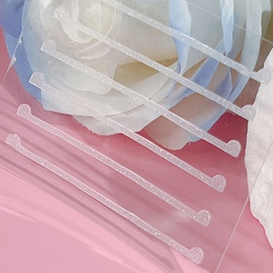 Ruban en silicone <span class=keywords><strong>ultra</strong></span> doux pour l'élévation des cils Bande de silicone colorée pailletée pour la permanente des cils Bande mince réutilisable pour l'élévation des cils - Product Image 5