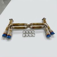 Échappement Catback en Acier Inoxydable de 1,5 mm d'épaisseur avec Valve Électronique/OEM, Silencieux Poli Miroir et Downpipe, Garantie 3 Ans pour Chevrolet