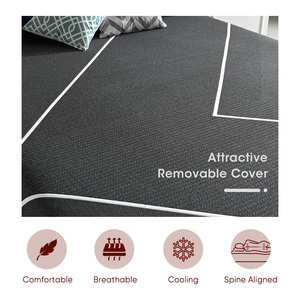 Hot High Compression Pocket Spring <strong>Mattress</strong> Washable&amp;removable Cover Cooling <strong>Memory</strong> Foam Colchones <strong>Sprung</strong> Double <strong>Mattress</strong> - Product Image 3