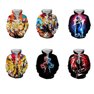 Bajo MOQ personalizado 100% poliéster <span class=keywords><strong>Dragon</strong></span> Goku <span class=keywords><strong>Ball</strong></span> <span class=keywords><strong>de</strong></span> talla grande <span class=keywords><strong>sudaderas</strong></span> con capucha y <span class=keywords><strong>sudaderas</strong></span> para hombre 3D Anime Hoodie Goku Hoodie - Product Image 3